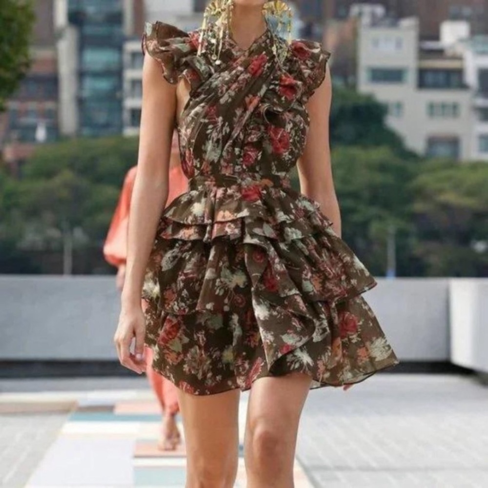 ULLA Johnson Printed Sarafina dress
